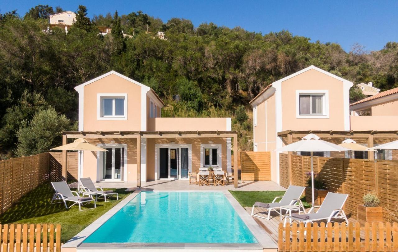 Reiki Villas Erikousa Ereikoussa Exteriör bild