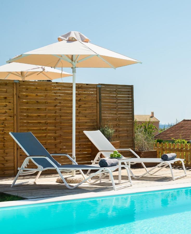 Reiki Villas Erikousa Ereikoussa Exteriör bild
