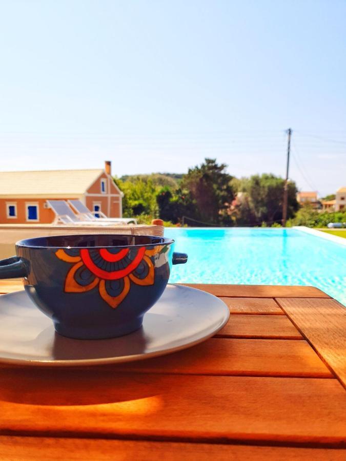 Reiki Villas Erikousa Ereikoussa Exteriör bild